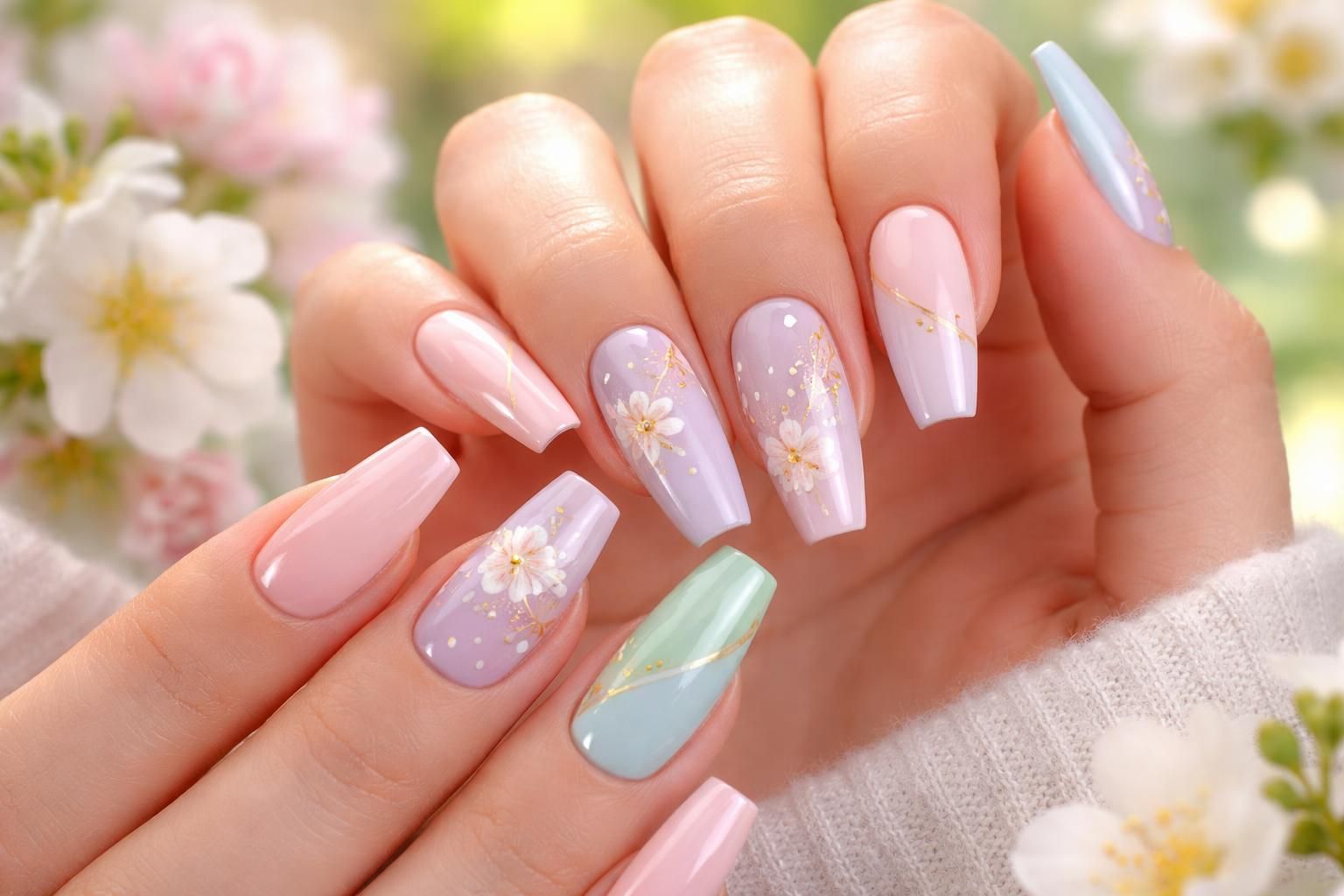 discover chic spring coffin nail designs to elevate your look with trendy and elegant styles perfect for the season.