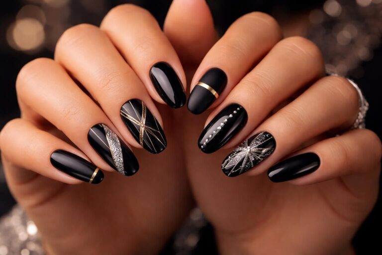 discover chic and edgy black prom nail designs with our ultimate guide. get inspired by trendy styles, tips, and ideas to make your prom look unforgettable.