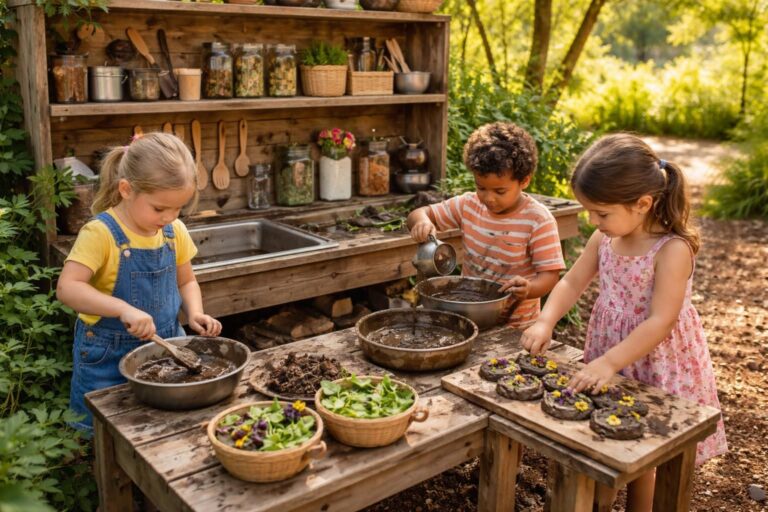 discover creative mud kitchen ideas that inspire outdoor play and learning, encouraging children to explore, imagine, and develop new skills in a fun and natural environment.