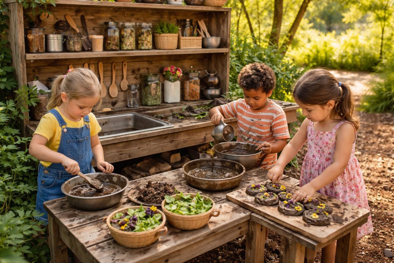 discover creative mud kitchen ideas that inspire outdoor play and learning, encouraging children to explore, imagine, and develop new skills in a fun and natural environment.