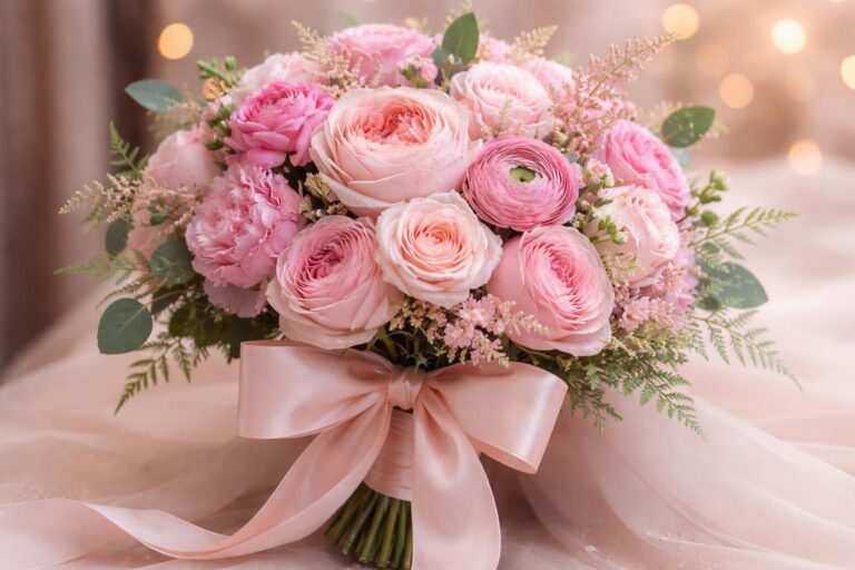 discover elegant pink bouquet ideas perfect for adding a touch of sophistication and charm to your prom night look.