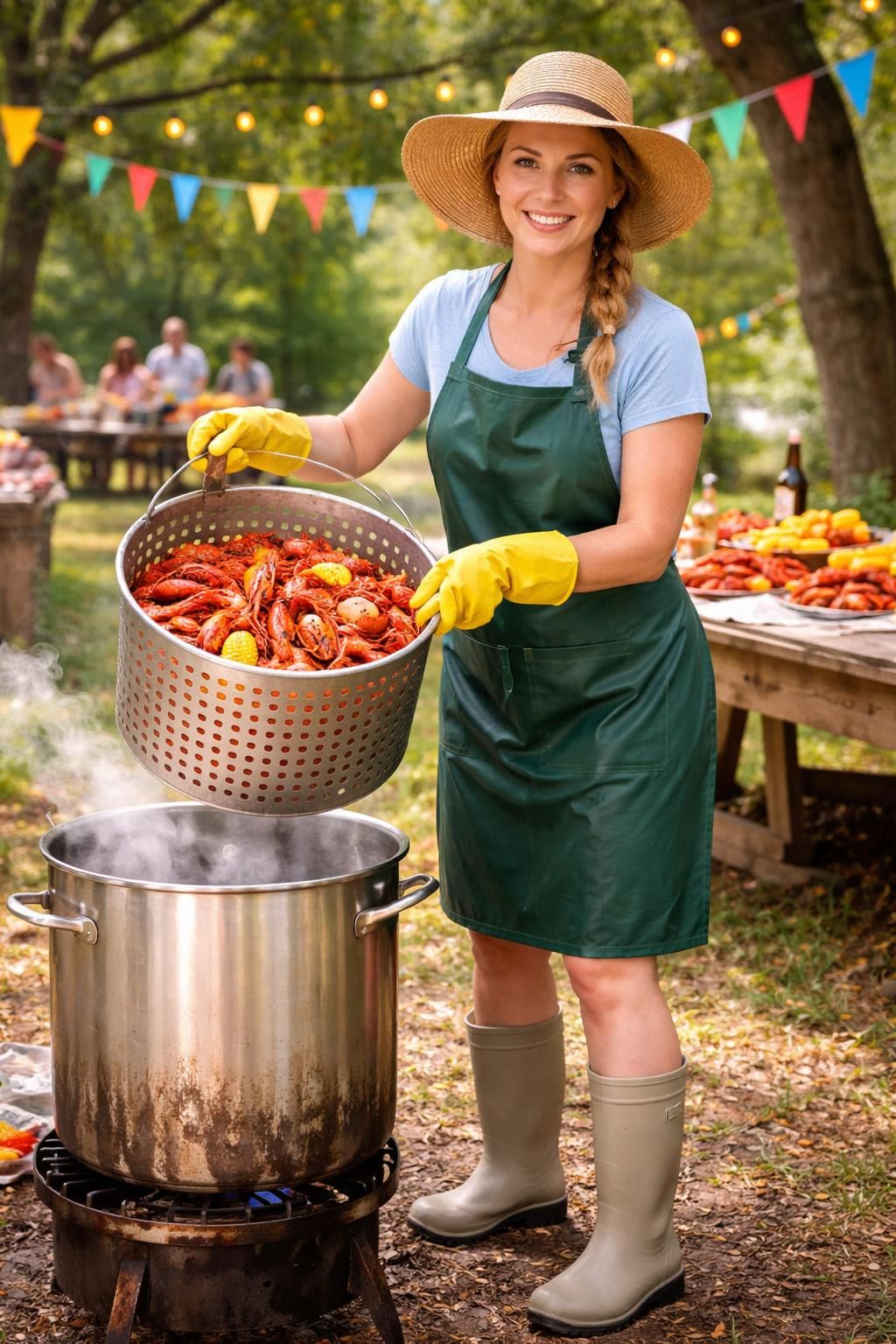 discover the must-have clothing and accessories for an unforgettable crawfish boil, combining comfort and style to enhance your seafood feast experience.
