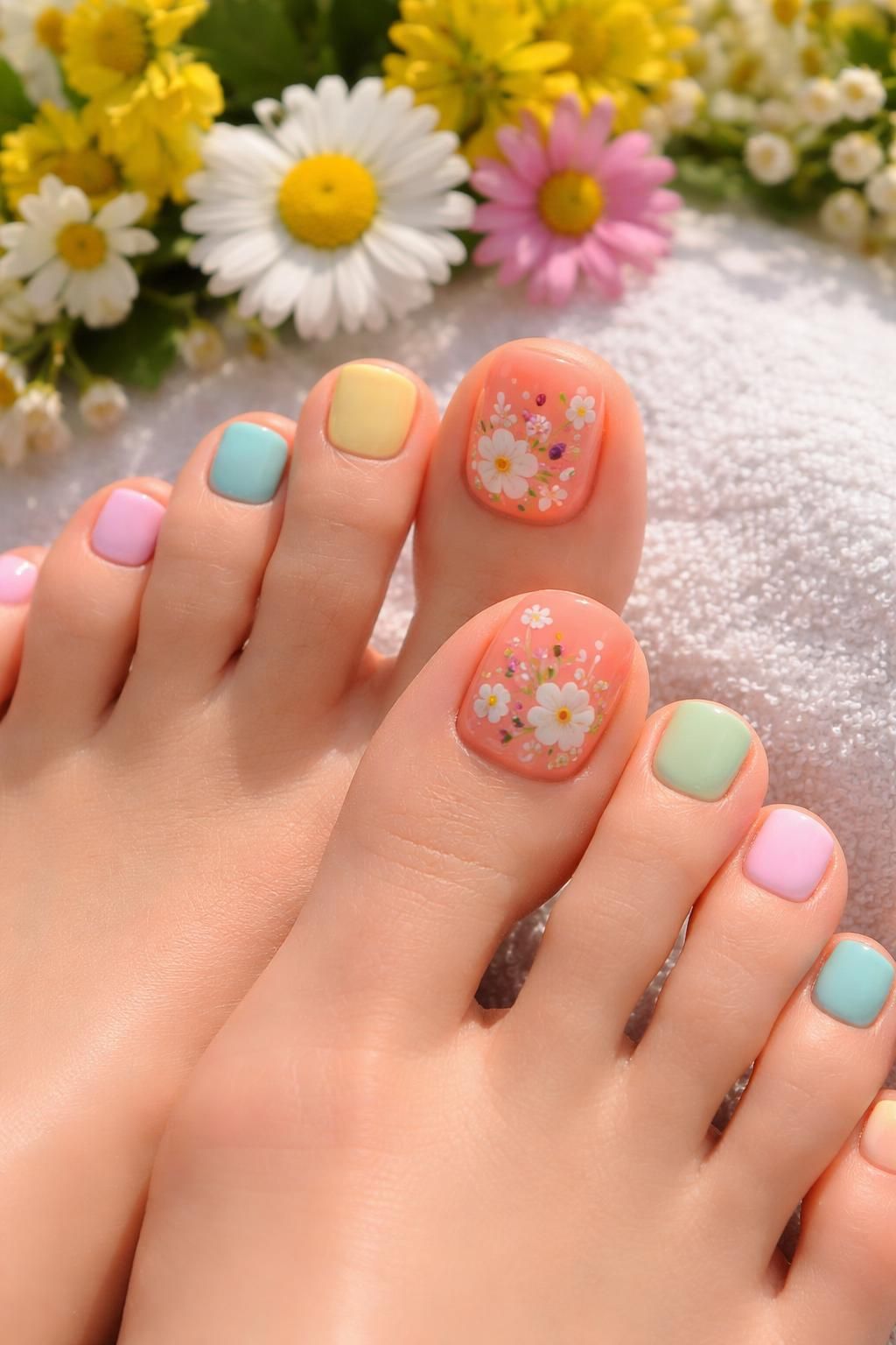 discover fresh and floral spring pedicure ideas to brighten your toes with vibrant colors and stylish designs perfect for the season.