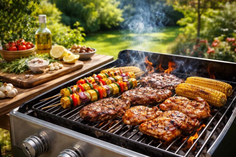 discover mouth-watering grilling recipes perfect for sizzling summer days. from juicy burgers to fresh veggie skewers, elevate your bbq game this season!