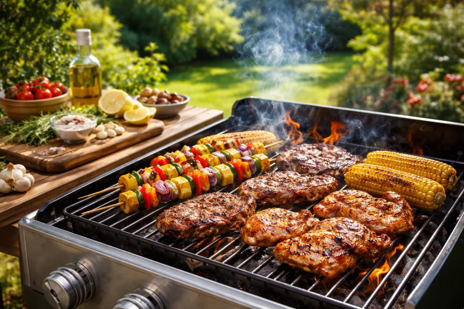 discover mouth-watering grilling recipes perfect for sizzling summer days. from juicy burgers to fresh veggie skewers, elevate your bbq game this season!
