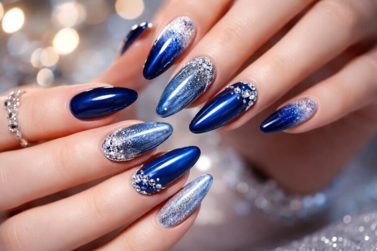 discover stunning blue nail designs that are perfect for prom night, featuring elegant styles and trendy looks to make your night unforgettable.
