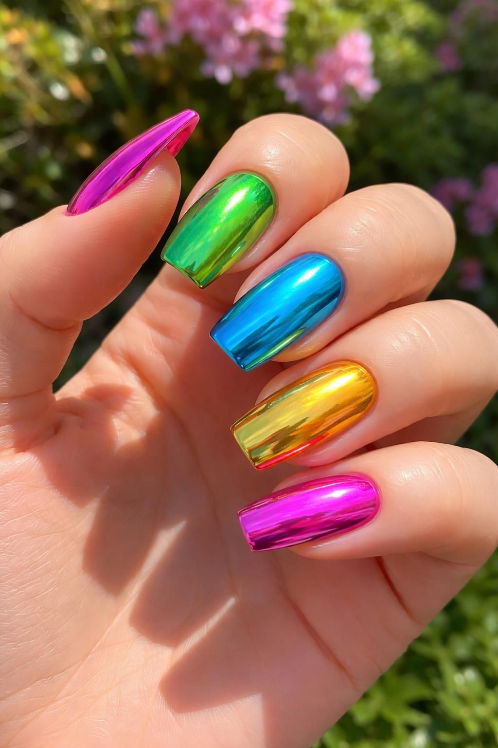 discover vibrant spring chrome nail designs to brighten your season with dazzling colors and trendy styles that make your nails stand out.