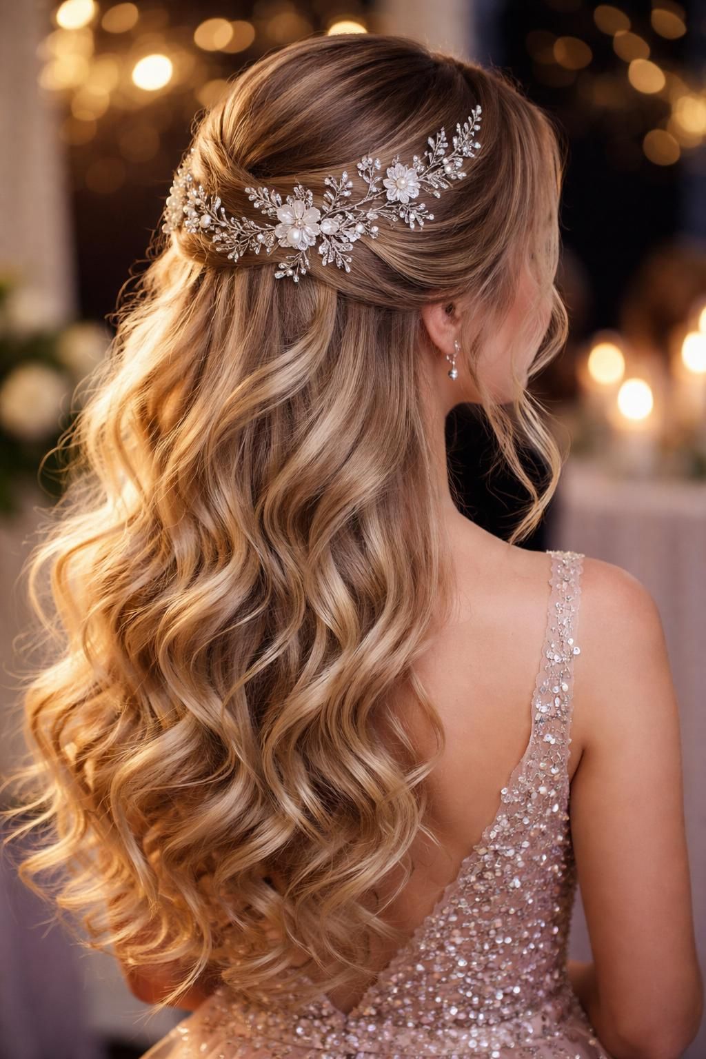 discover chic half-up, half-down hairstyles perfect for prom night. elegant and stylish looks to make your evening unforgettable.