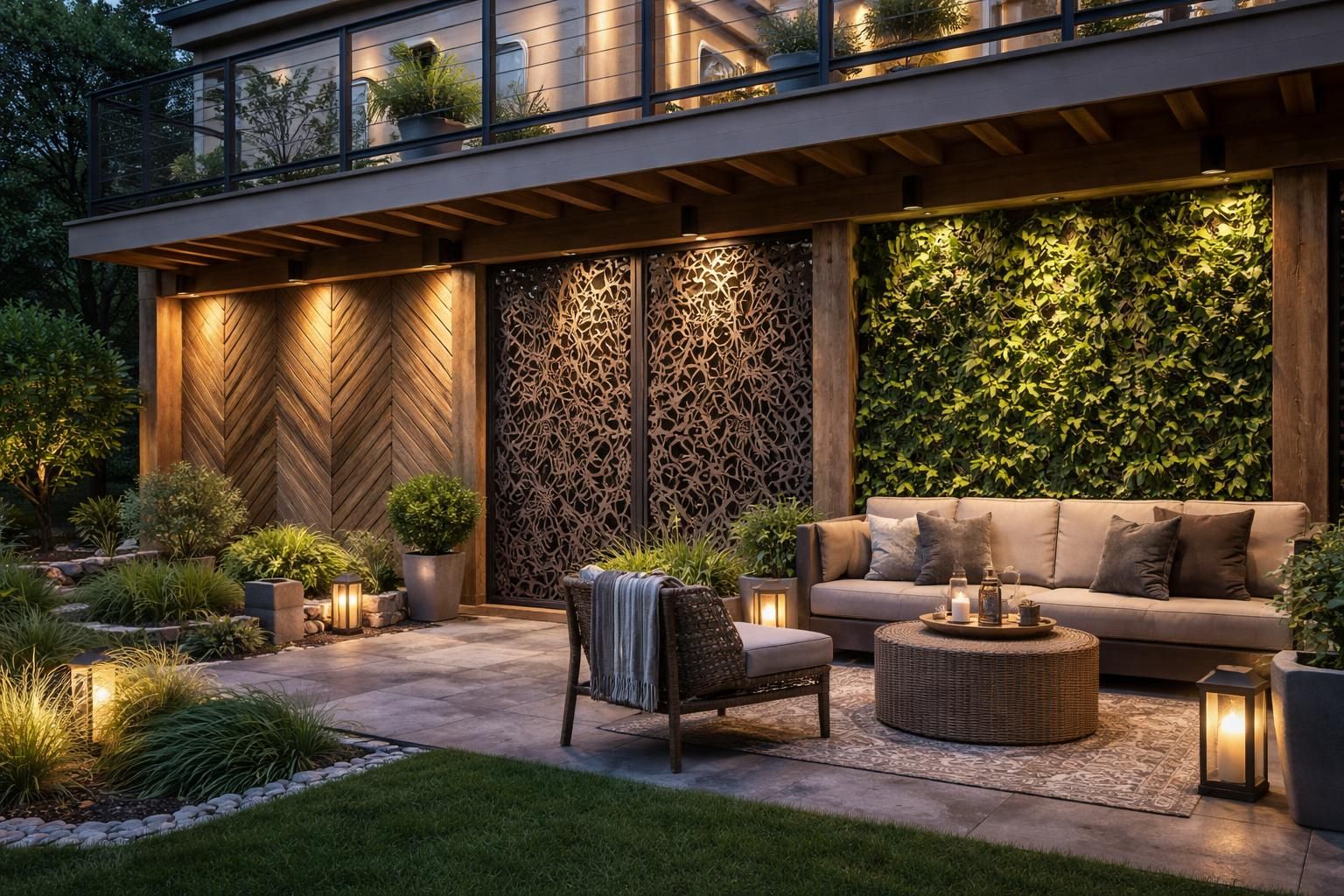 explore innovative alternatives to traditional lattice for enhancing your under-deck spaces with creative and stylish solutions.