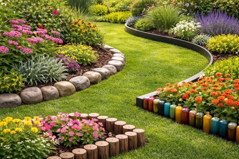 explore creative lawn edging ideas to beautifully transform your garden. discover unique styles and materials that enhance your outdoor space's charm and functionality.