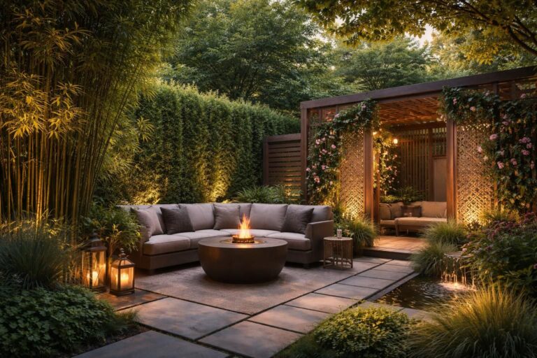 discover creative and effective ways to enhance your backyard privacy from neighboring views, including innovative landscaping ideas, fencing options, and decorative screens.