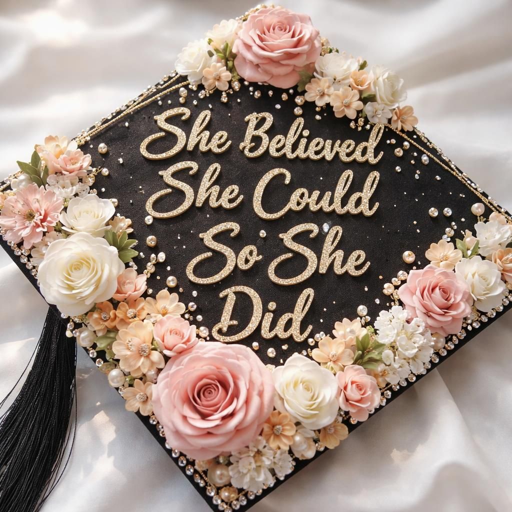 discover creative and inspiring grad cap decoration ideas to celebrate your achievement and make your graduation day unforgettable.