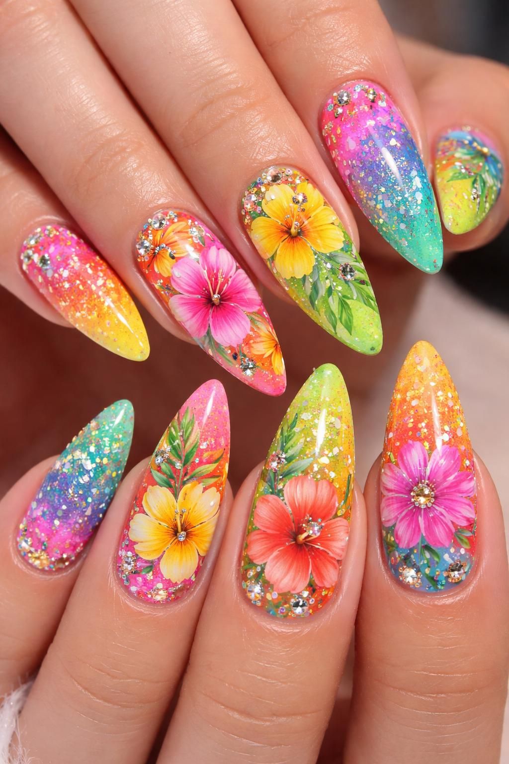 discover creative and trendy summer nail art inspirations to brighten up your look. explore vibrant colors, unique designs, and easy diy ideas perfect for the sunny season.