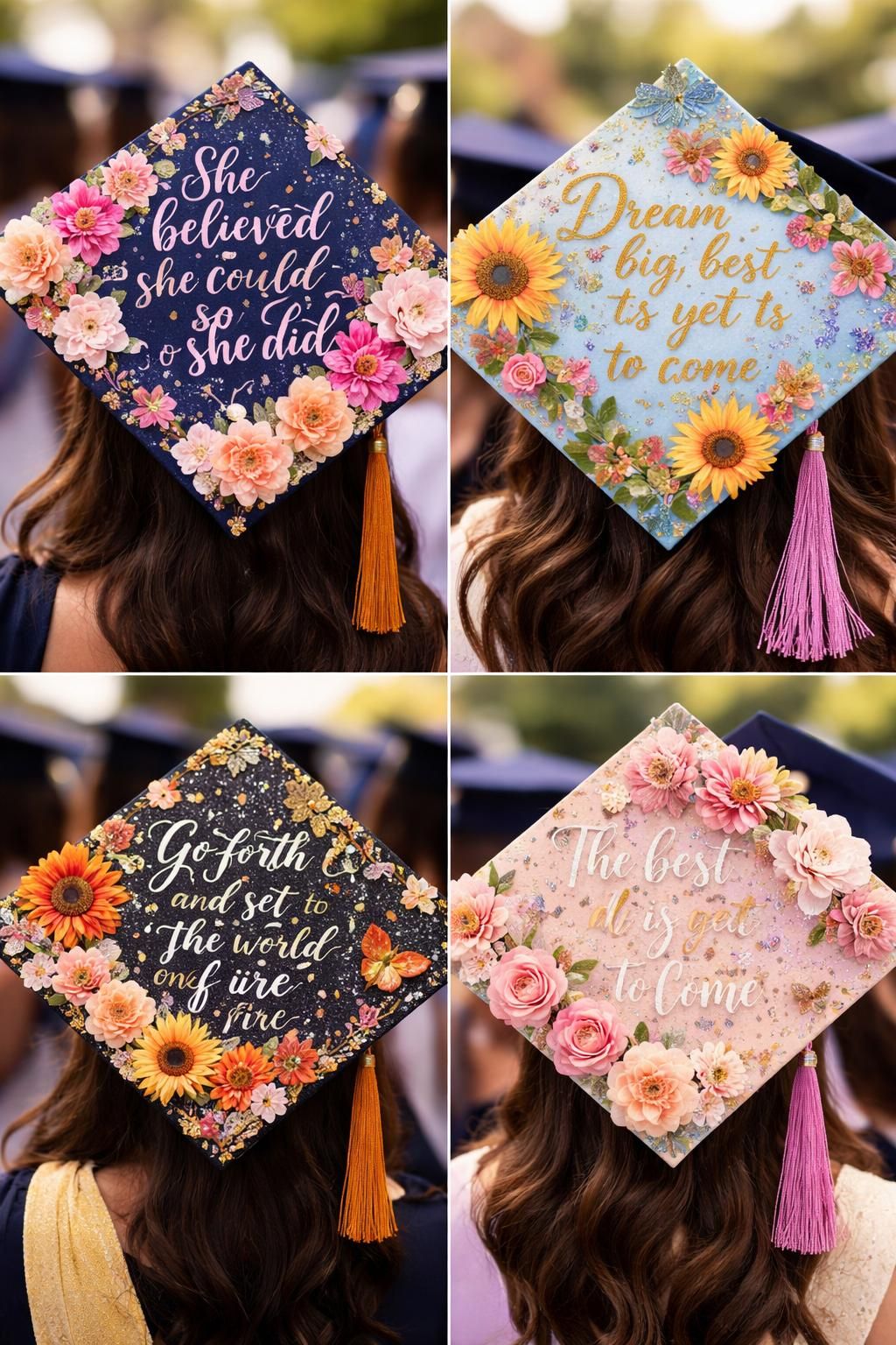 discover creative and unique graduation cap designs that perfectly celebrate your achievement and make your graduation day unforgettable.