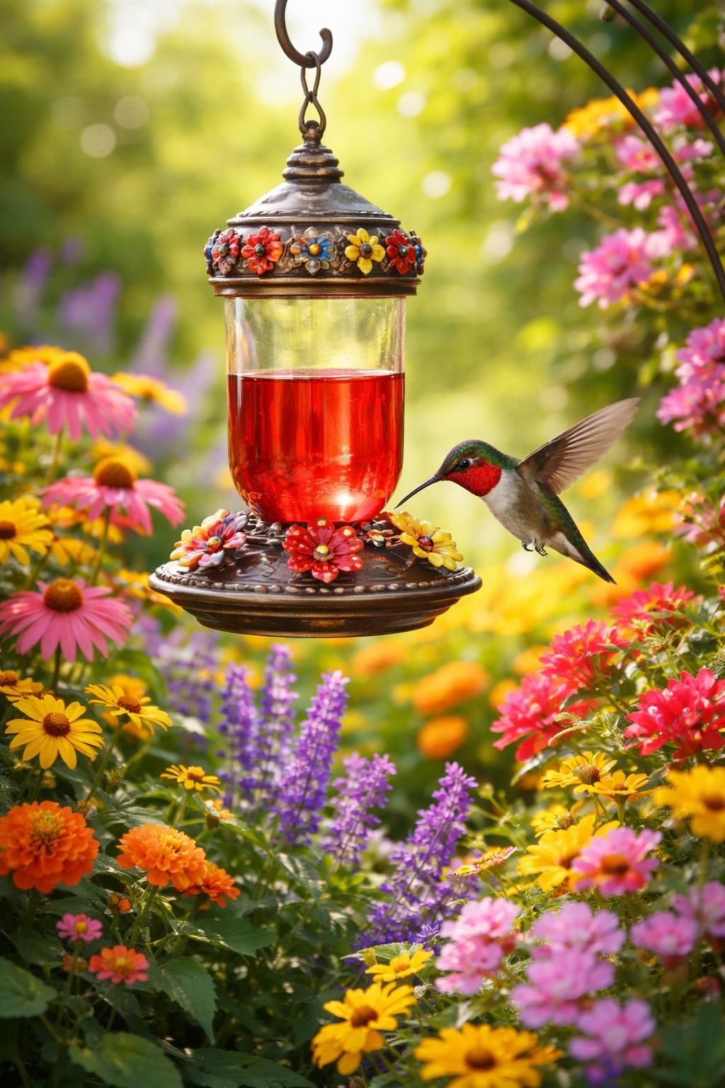 discover how to make delicious homemade nectar with our perfect hummingbird food recipe, specially crafted to attract and nourish these beautiful birds.
