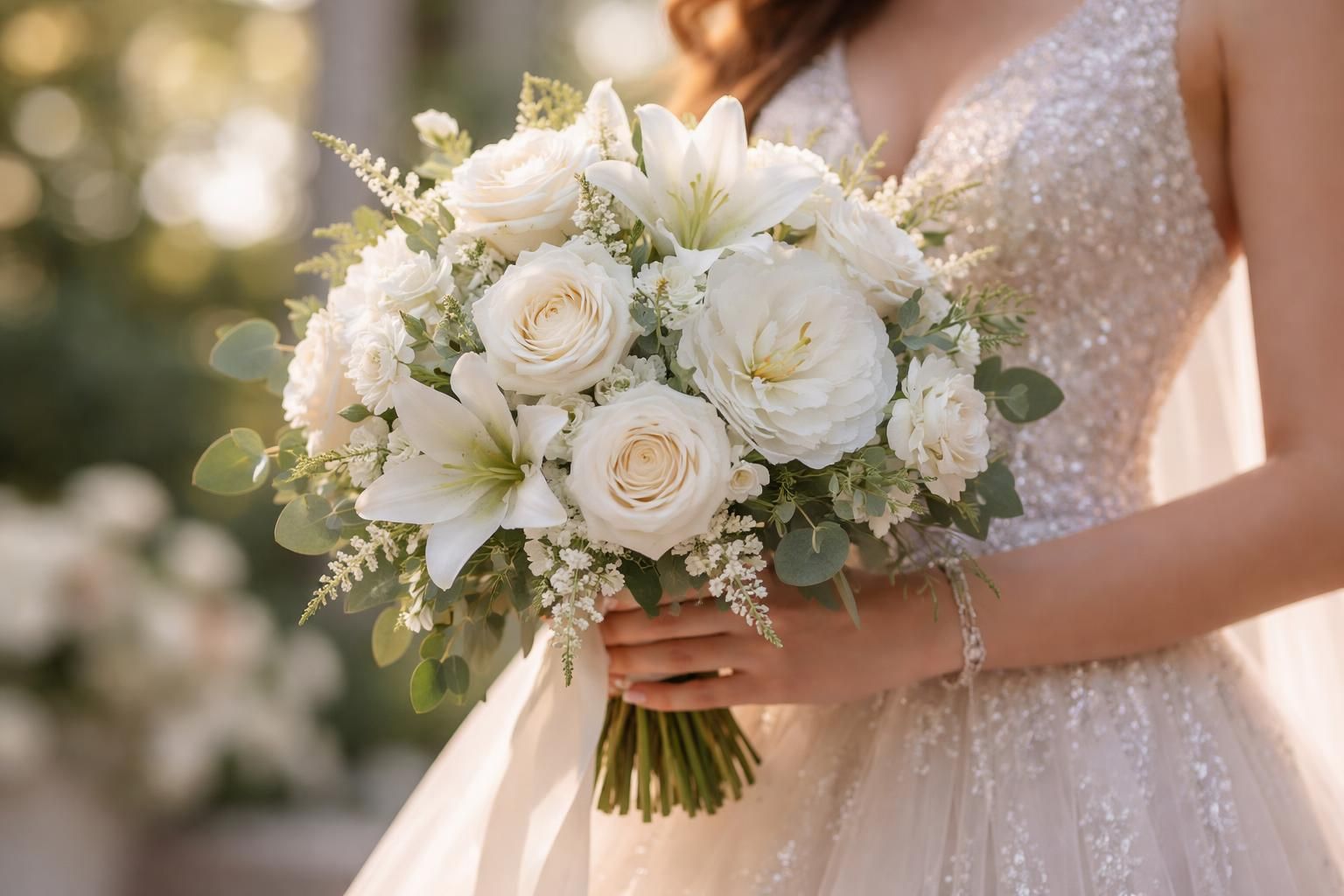 discover elegant white prom bouquet ideas to perfectly complement your look and make a stunning impression on your special night.