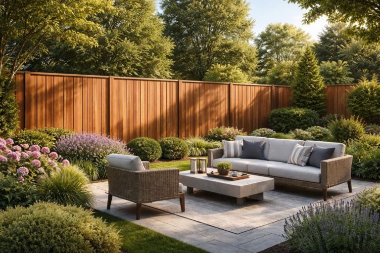 discover how to elevate your outdoor space with a stylish wood privacy fence that combines functionality and aesthetic appeal, providing security and enhancing your home's exterior.