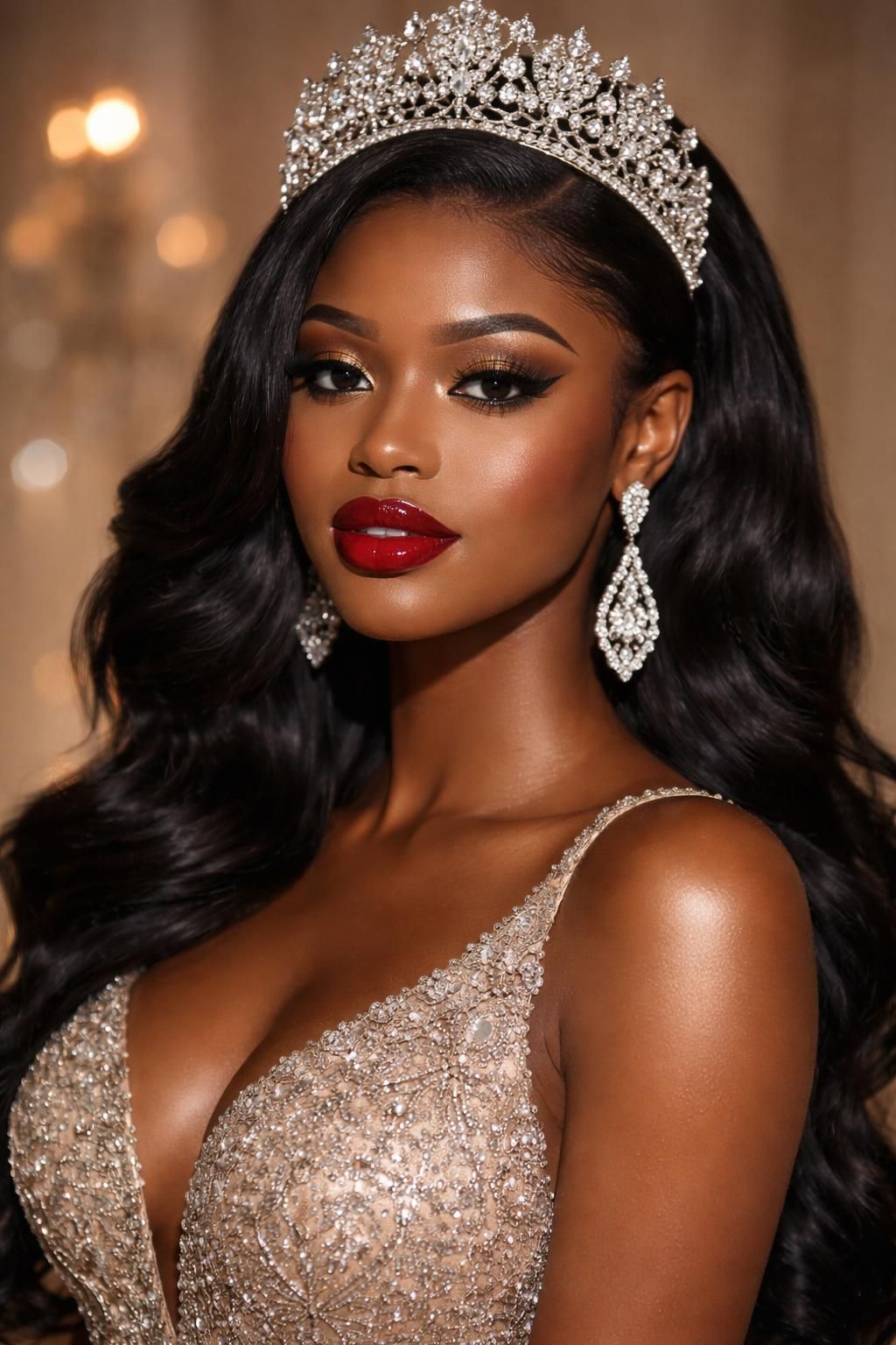 discover stunning prom makeup ideas specially crafted for black queens to make your night unforgettable with radiant and flawless looks.