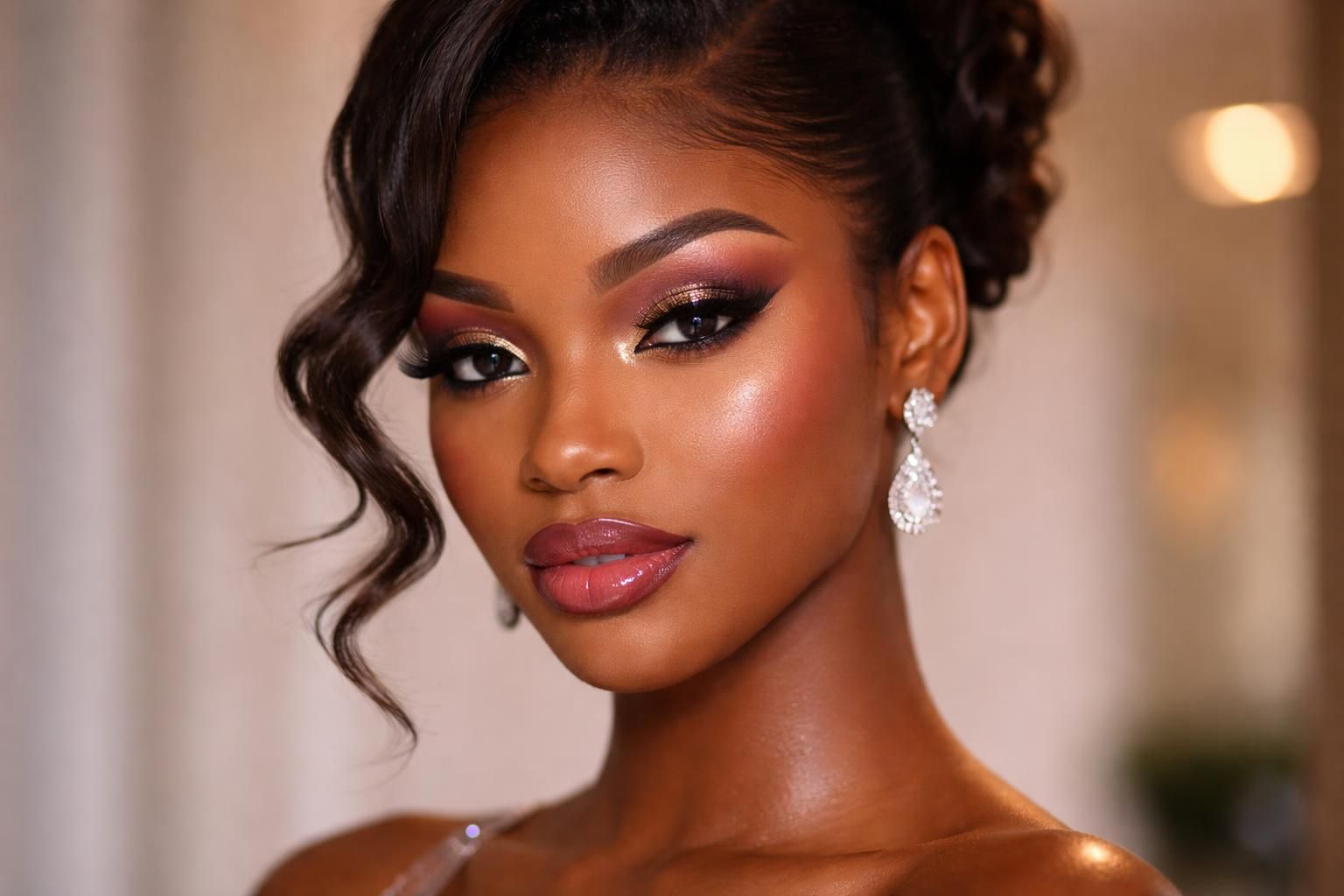discover stunning prom makeup ideas designed to highlight the natural beauty of black queens. get inspired with bold, elegant, and radiant looks perfect for your special night.