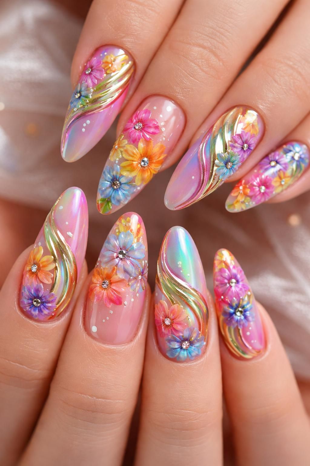 discover vibrant and playful nail designs perfect for celebrating the freshness and joy of spring. bright colors and fun patterns to brighten your look!